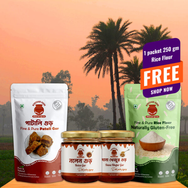 3-Types-of-Gur-250-Gram-And-500-gram-Rice-Flour